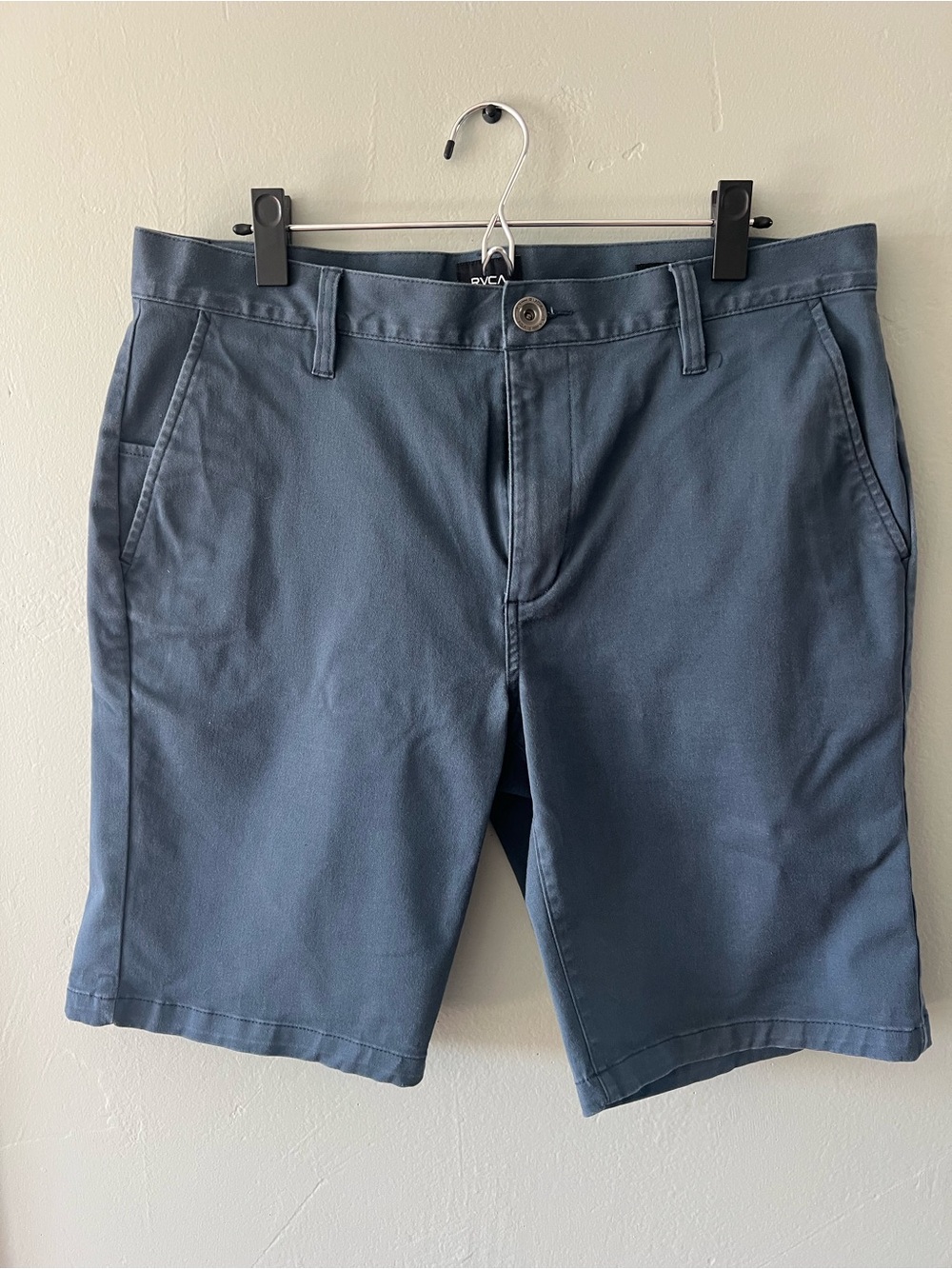 RVCA Week-End Stretch Chino Shorts Men’s Size 33 Blue